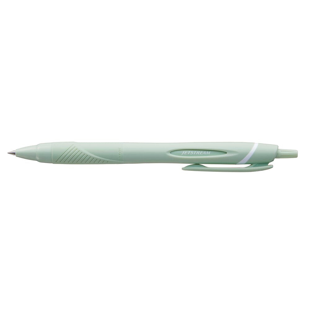Mitsubishi Uni-Ball Jetstream Ballpoint Gel Pen 0.38 Soft Green / Black ink Exceptionally smooth writing