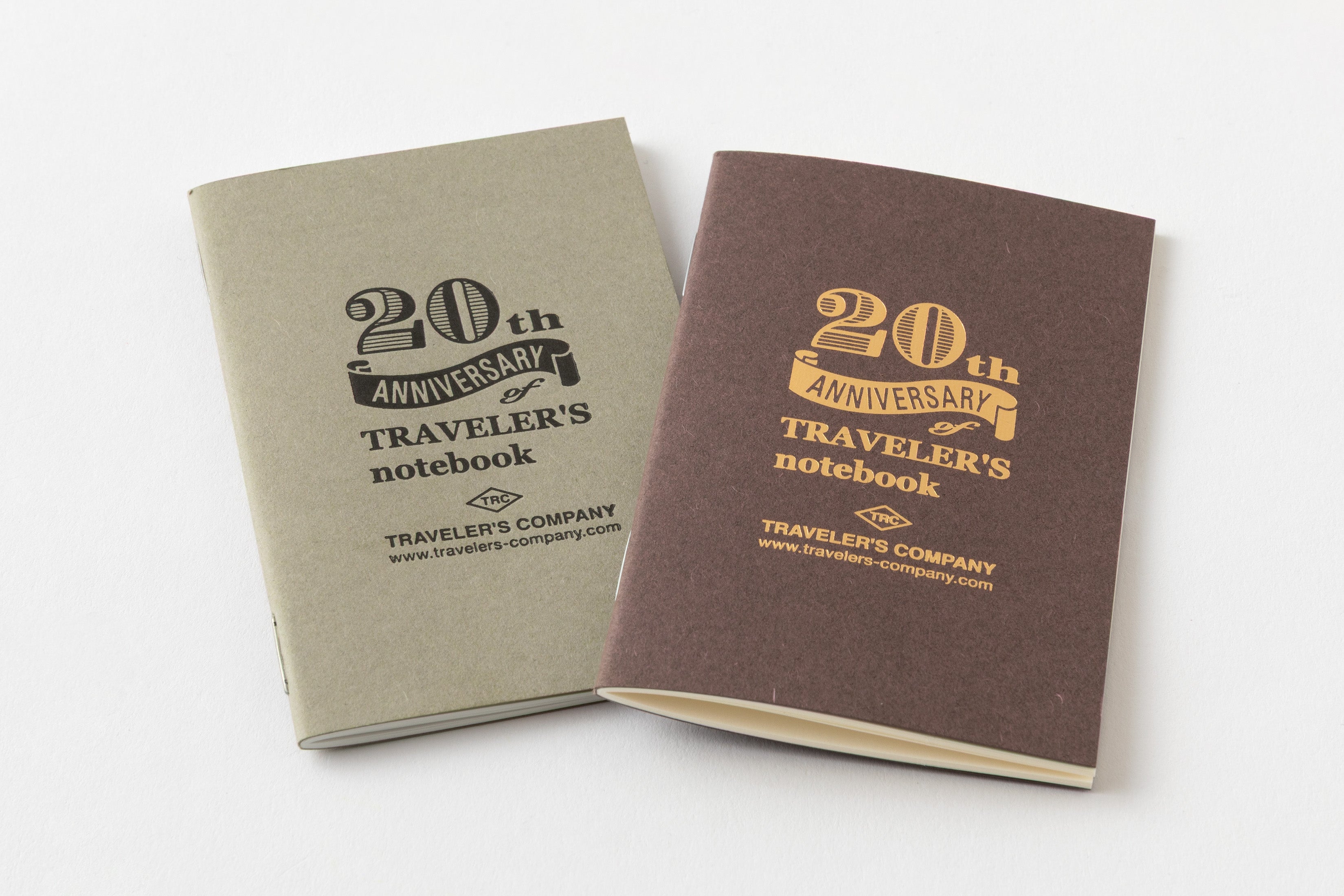 TRAVELER'S notebook Card Size 20th Anniversary Set Black