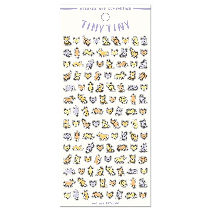 Tiny Tiny Stickers Kitsune