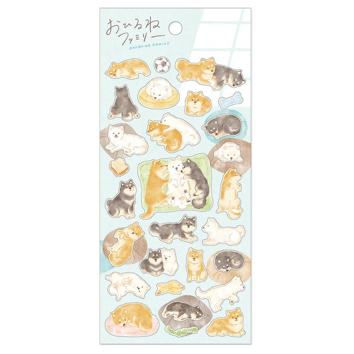 Ohirune Family Stickers Shibata Family