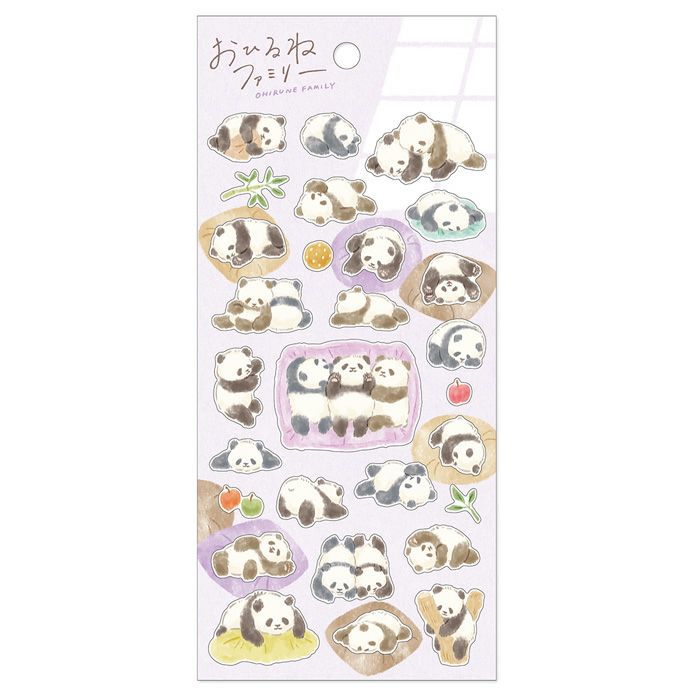 Ohirune Family Stickers Sasamura Family