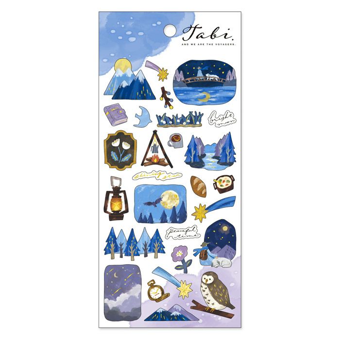 Tabi Stickers Night Country