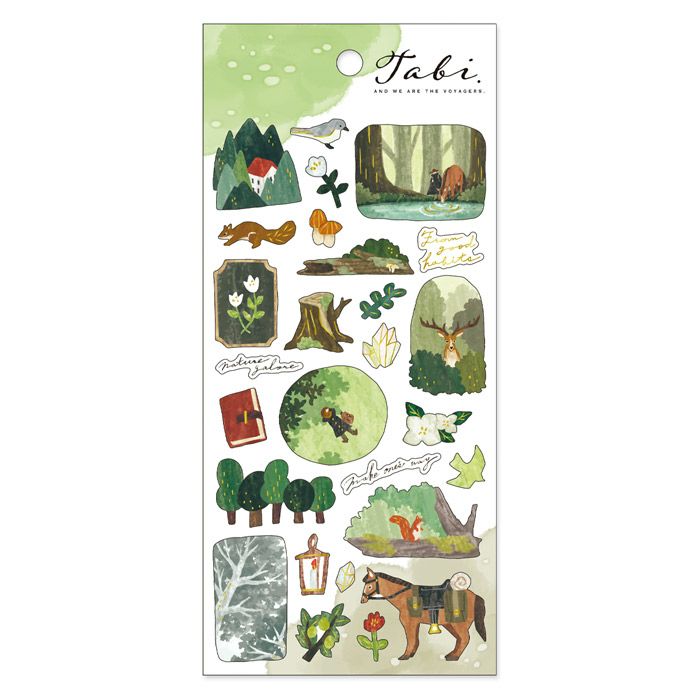 Tabi Stickers Forest Country