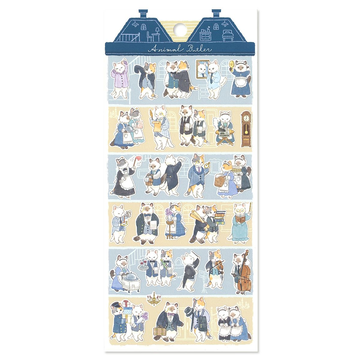 Animal Butler Stickers Cat
