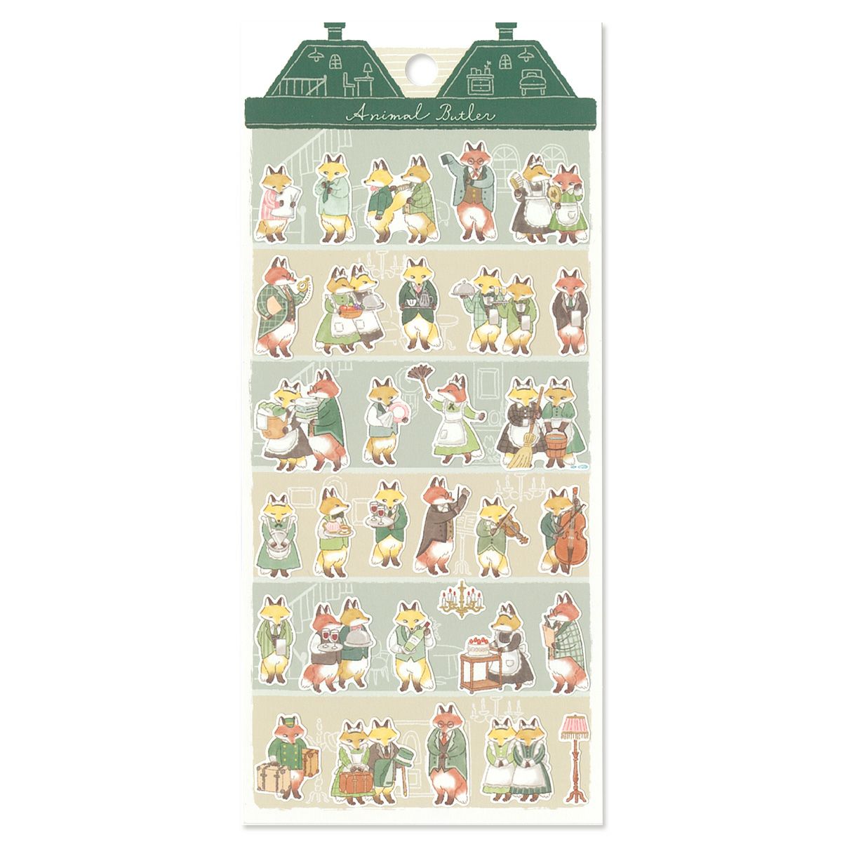 Animal Butler Stickers Fox