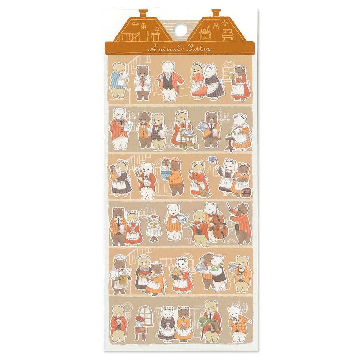 Animal Butler Stickers Bear
