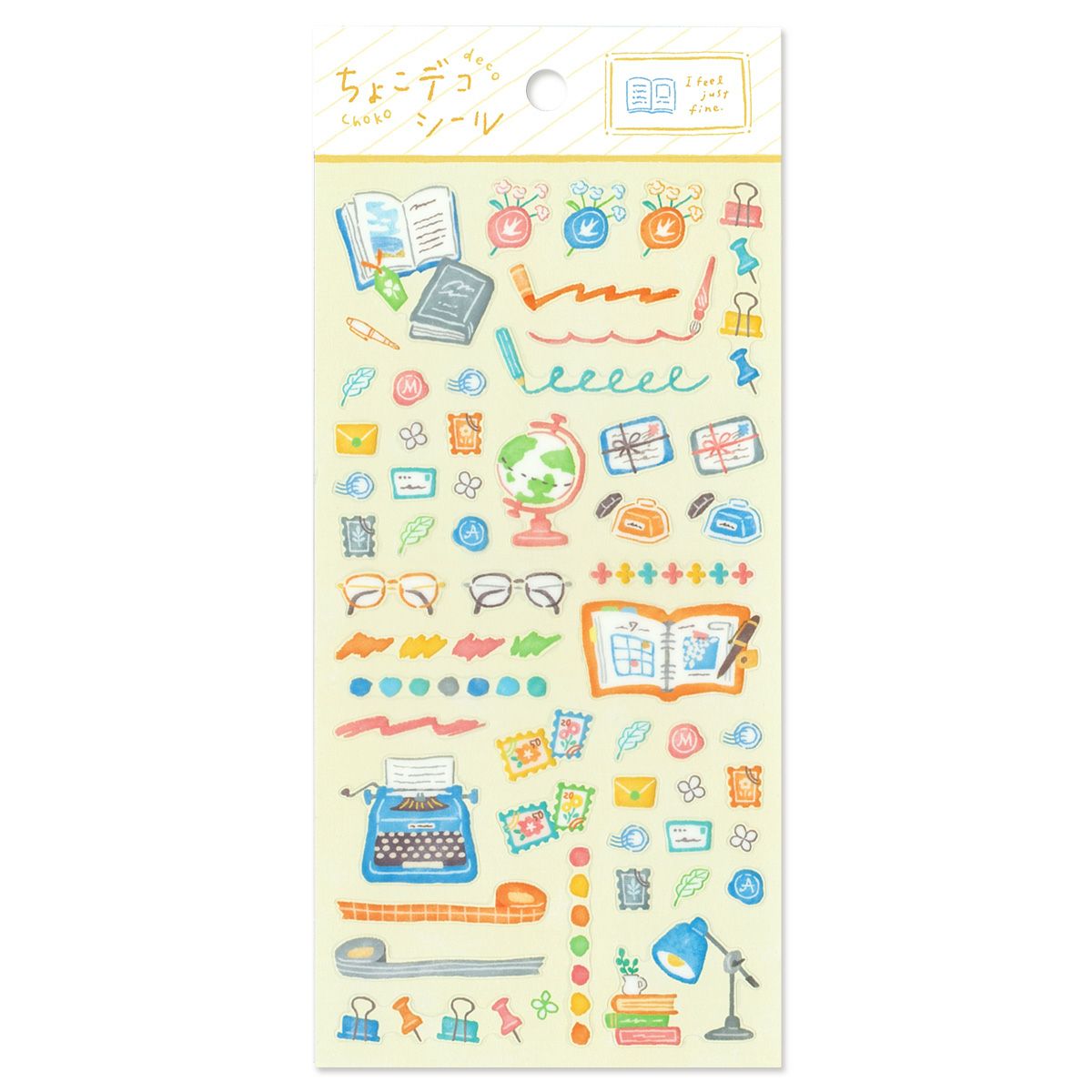 Choco Deco Stickers Bunbougu