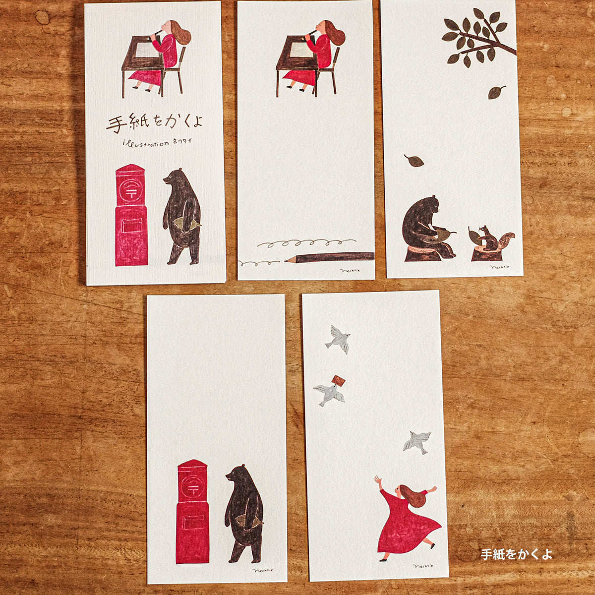 Necktie Ippitsusen Letterpad I'll write you a letter