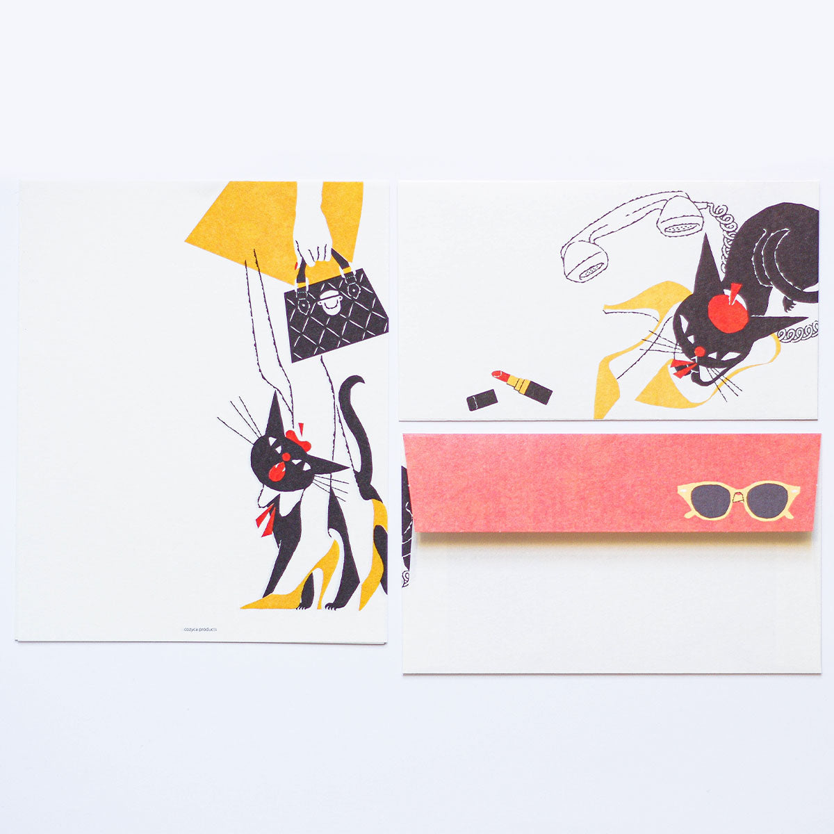 Black Cat Robin Letter Set Vol.2