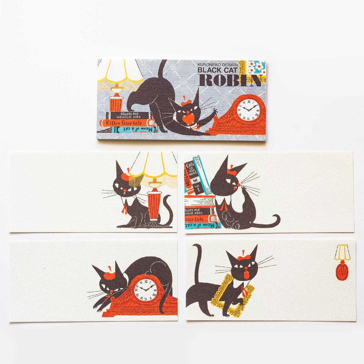 Ippitsusen Letterpad Black Cat Robin Vol.1
