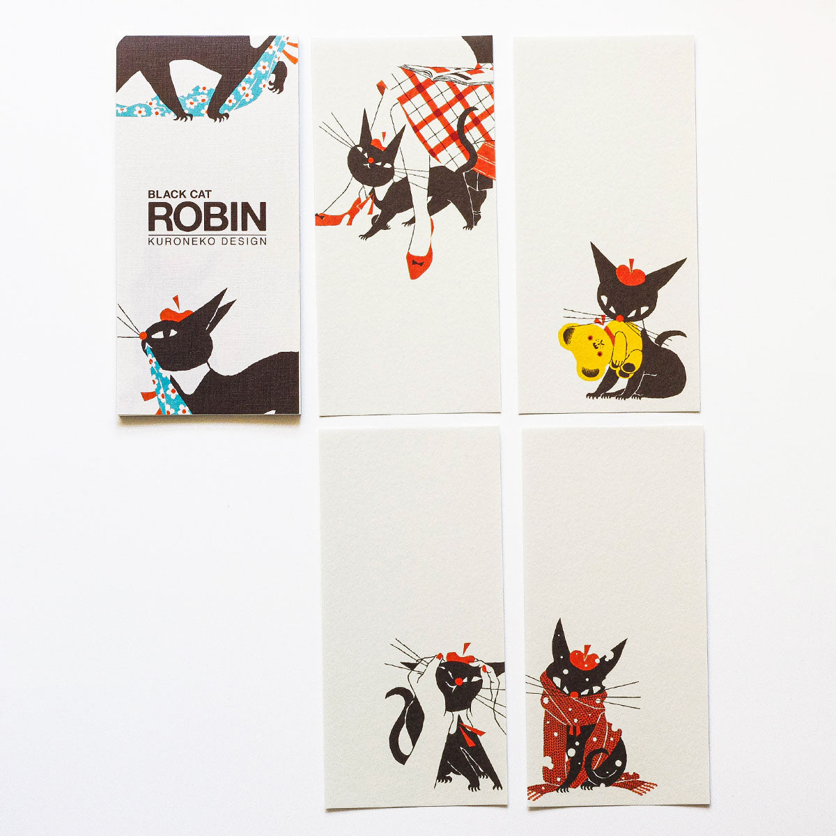 Ippitsusen Letterpad Black Cat Robin Vol.2