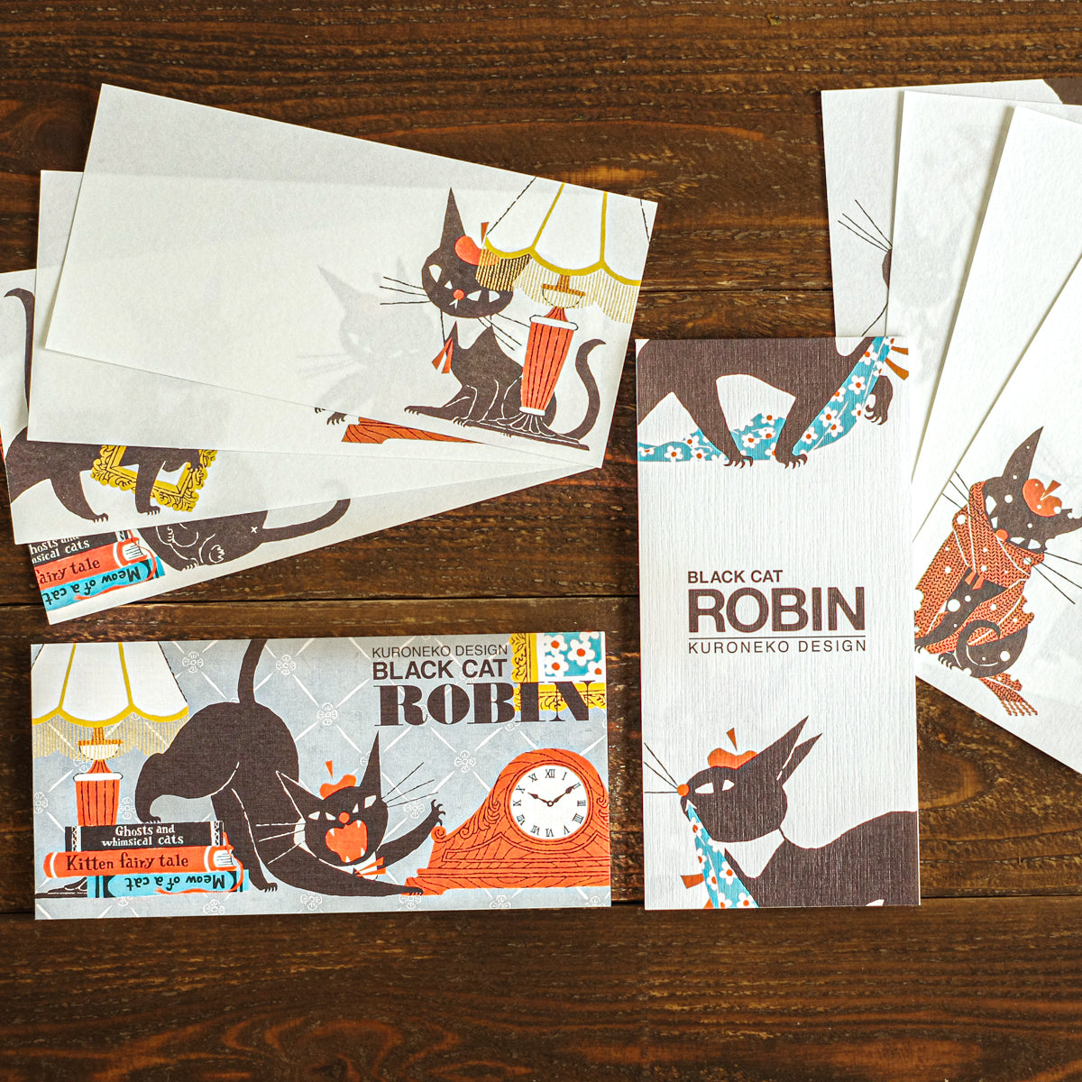 Ippitsusen Letterpad Black Cat Robin Vol.2