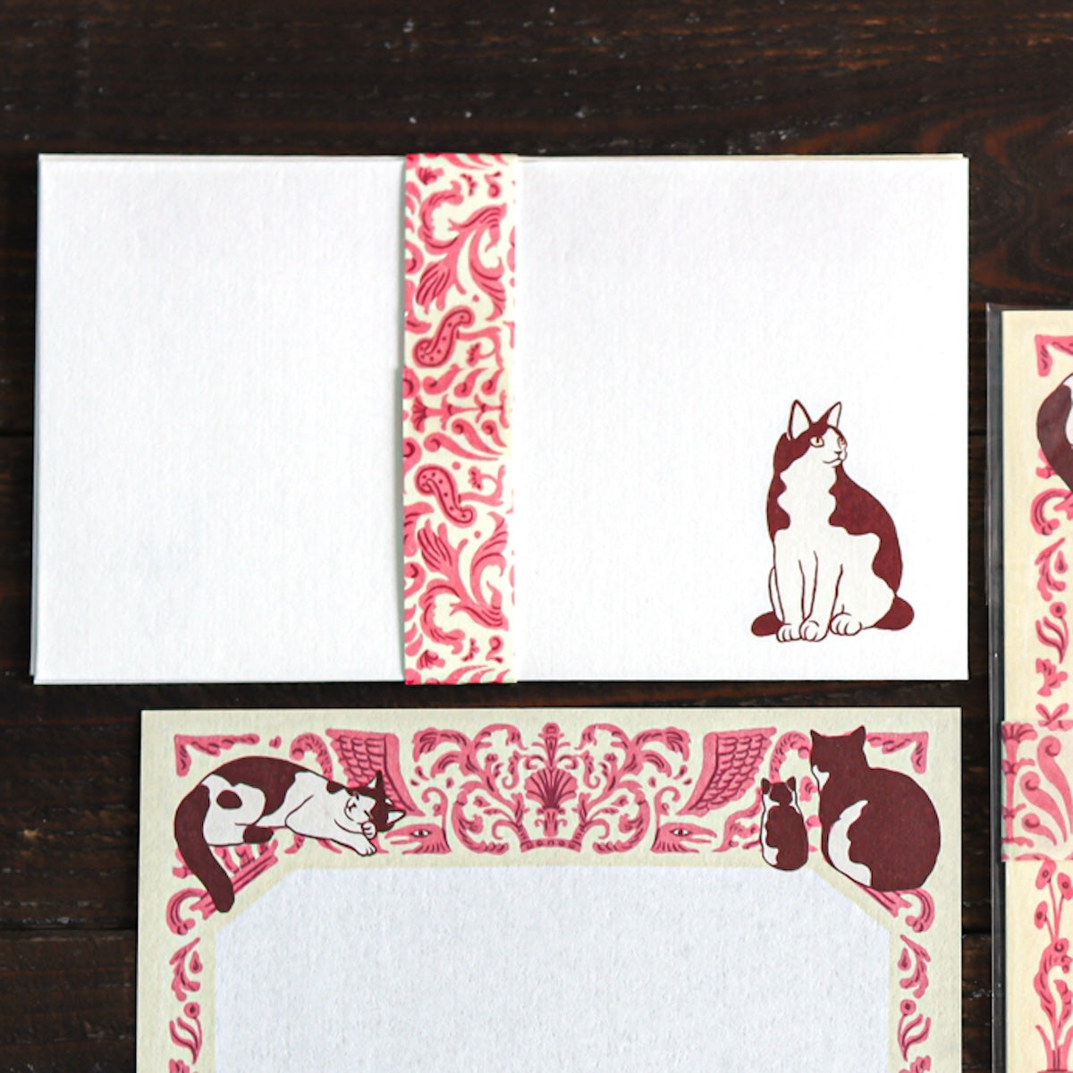 Tani Konatsu Letter Set Cat
