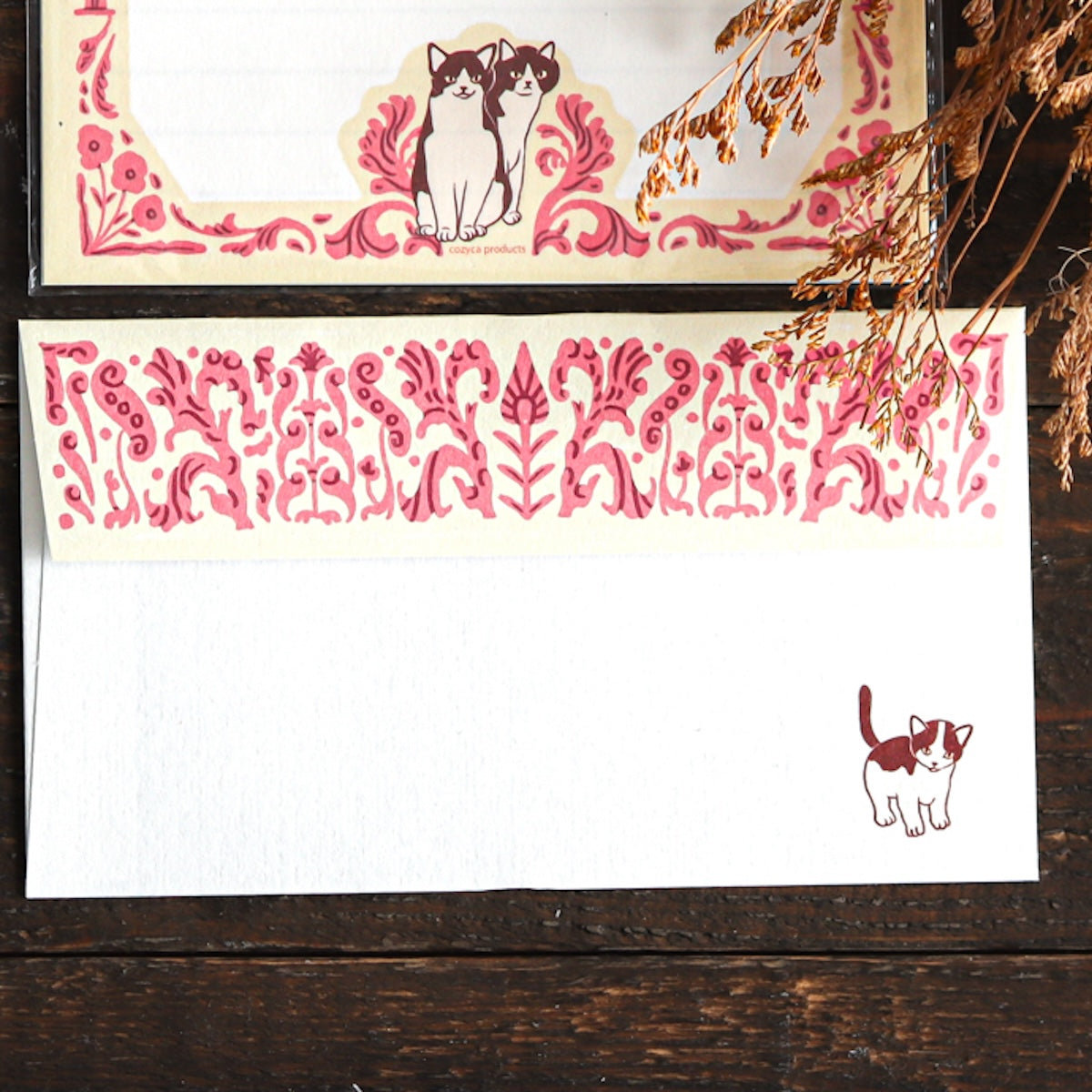 Tani Konatsu Letter Set Cat