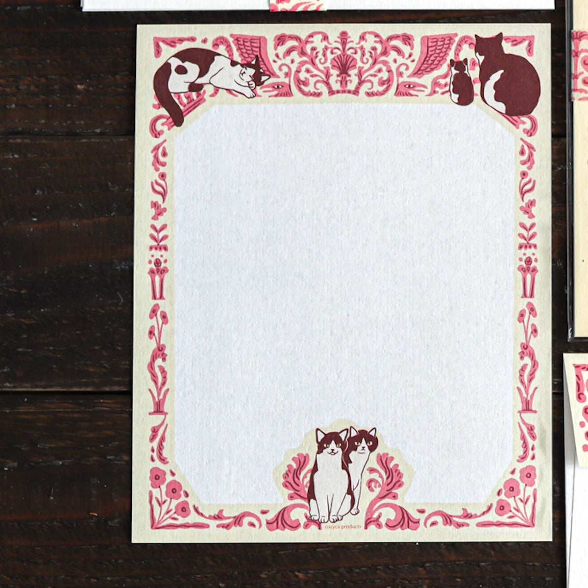 Tani Konatsu Letter Set Cat