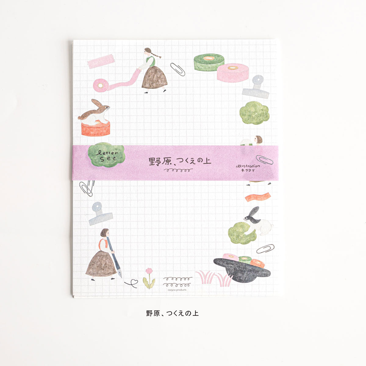 Necktie Letter Set On the desk