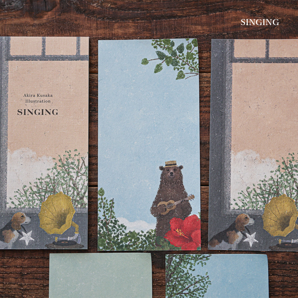 Akira Kusaka Ippitsusen Letterpad Singing