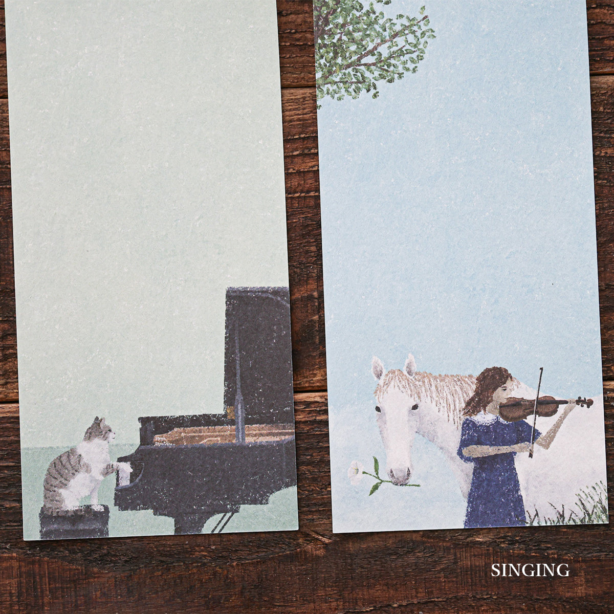 Akira Kusaka Ippitsusen Letterpad Singing