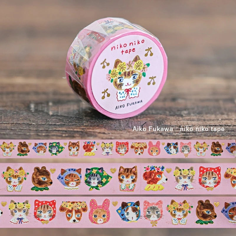 Aiko Fukawa Foil Washitape Niko Niko