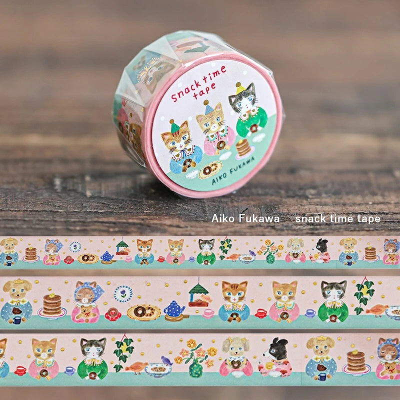 Aiko Fukawa Foil Washitape Snacktime