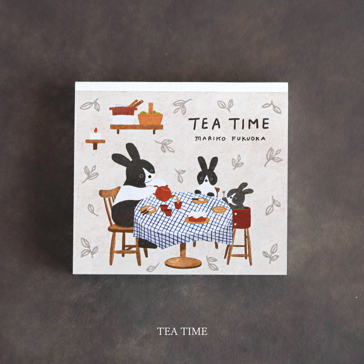 Mariko Fukuoka Memo Block Tea Time