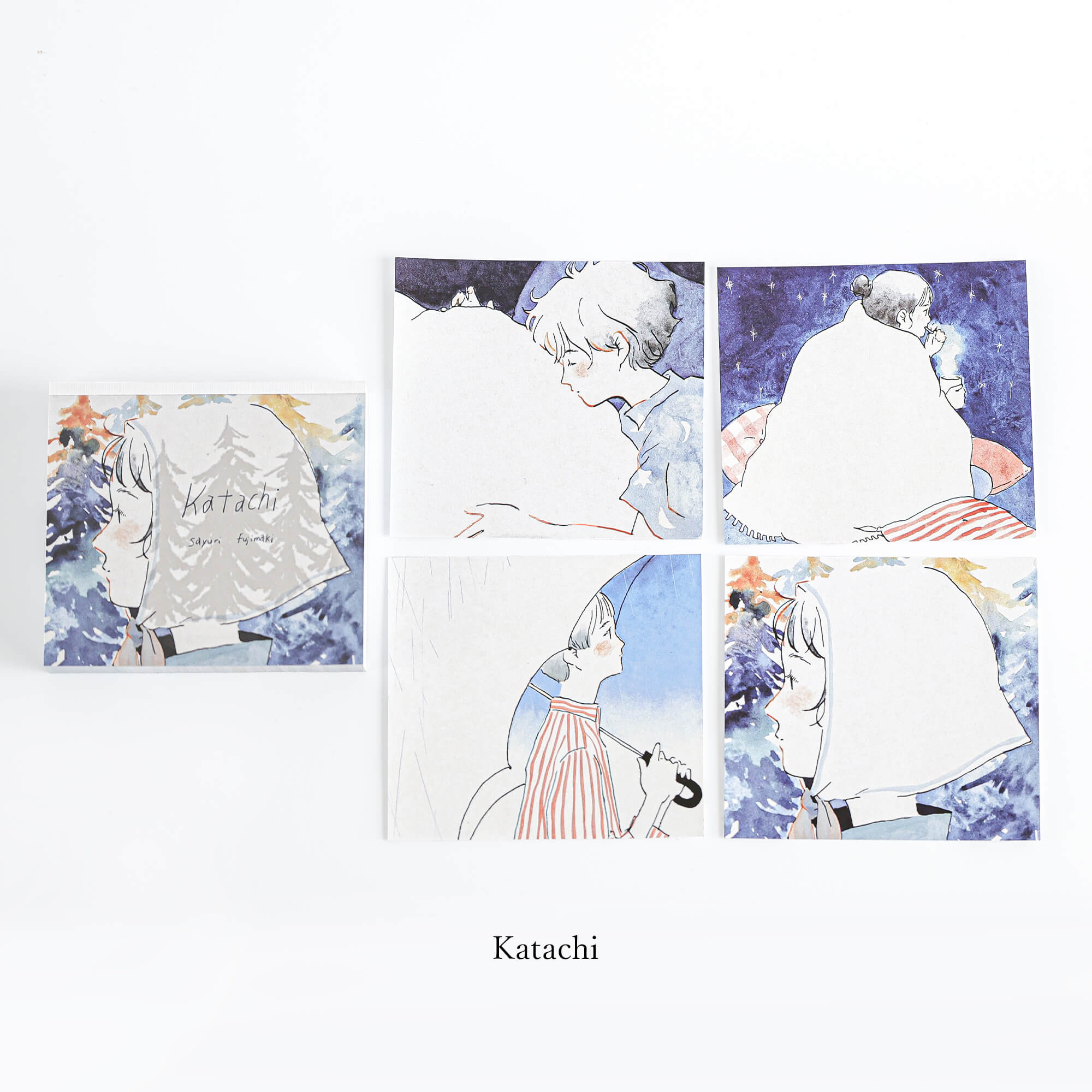 Sayuri Fujimaki Memo Block Katachi