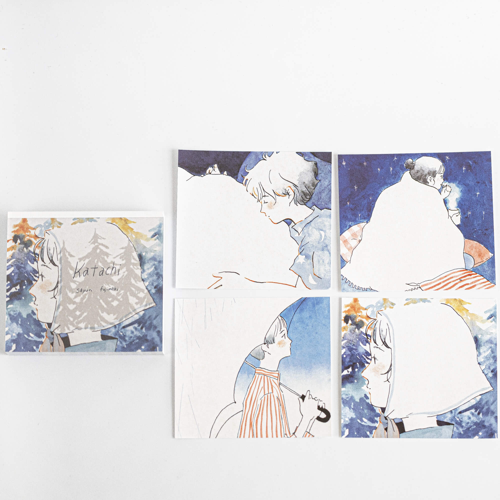 Sayuri Fujimaki Memo Block Katachi