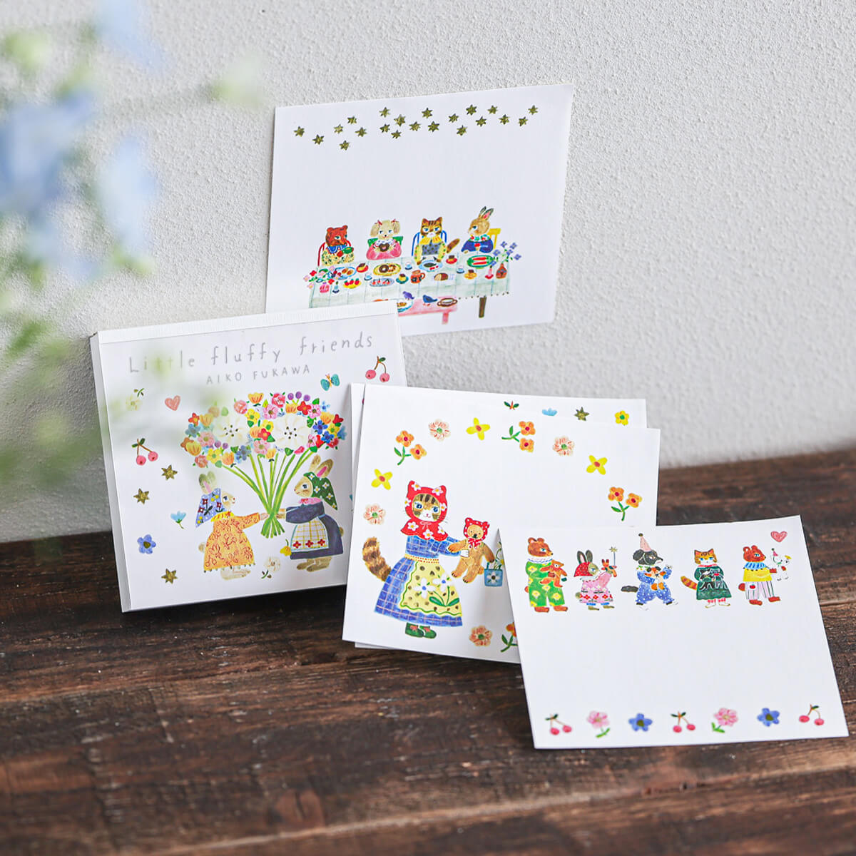 Aiko Fukawa Memo Block Little Fluffy friends