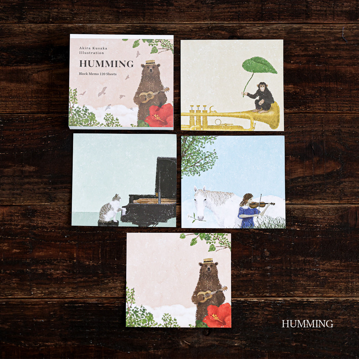 Akira Kusaka Memo Block Humming