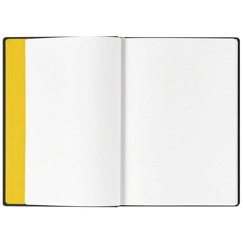 Mnemosyne A5 Notebook 888 5mm Dot Grid Black
