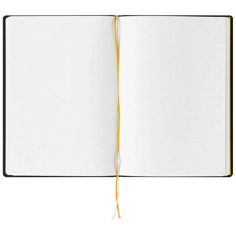 Mnemosyne A5 Notebook 888 5mm Dot Grid Black