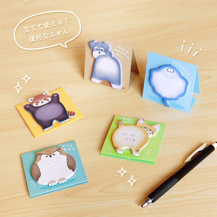 Mind Wave Cute sticky notes Owl  Ditch boring sticky notes for these playful Stand Stick Markers! These cute animal sticky notes make organizing fun and easy, adding a touch of quirkiness to your desk. 