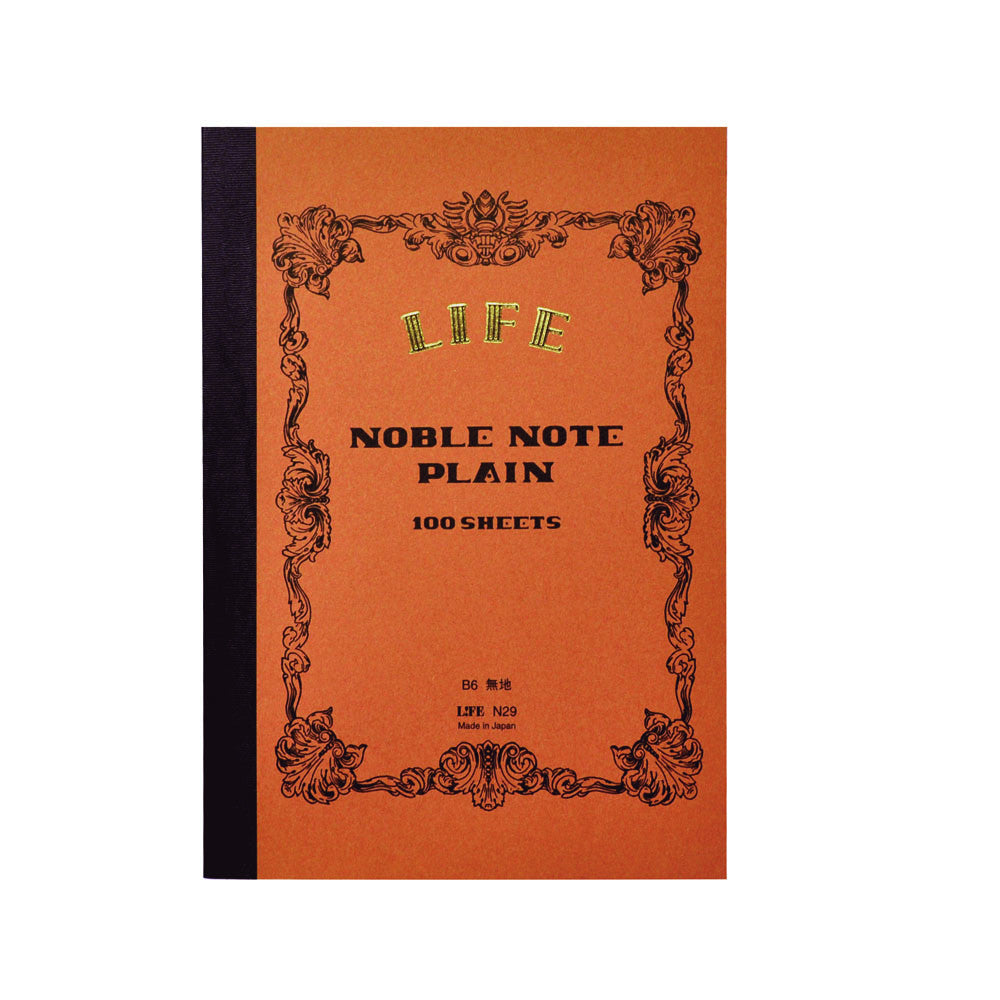 Noble Notebook B6 Plain