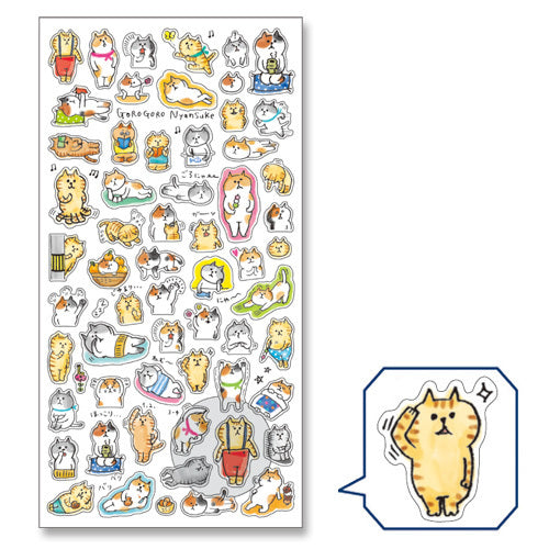 Mind Wave Nyansuke Everyday Cats Stickers