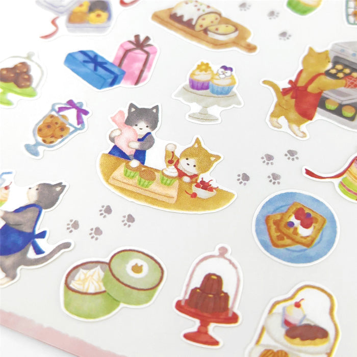 Mind Wave Little Kitchen Sticker Confectionery Shop  These Japanese stickers are perfect for planners, notebooks, and other papercraft projects.