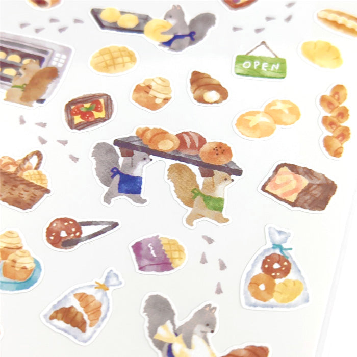 Mind Wave Little Kitchen Sticker Bakery  These Japanese stickers are perfect for planners, notebooks, and other papercraft projects.