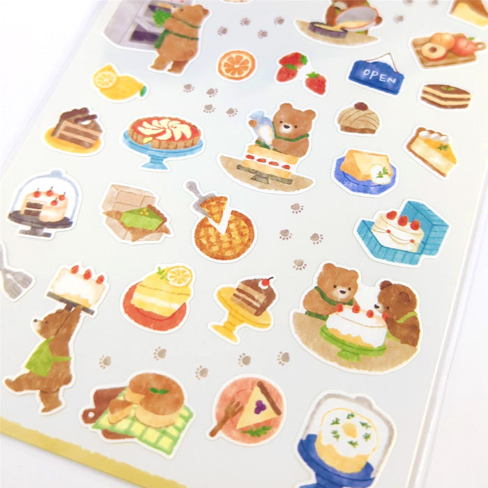 Mind Wave Little Kitchen Sticker Cake Shop  These Japanese stickers are perfect for planners, notebooks, and other papercraft projects.