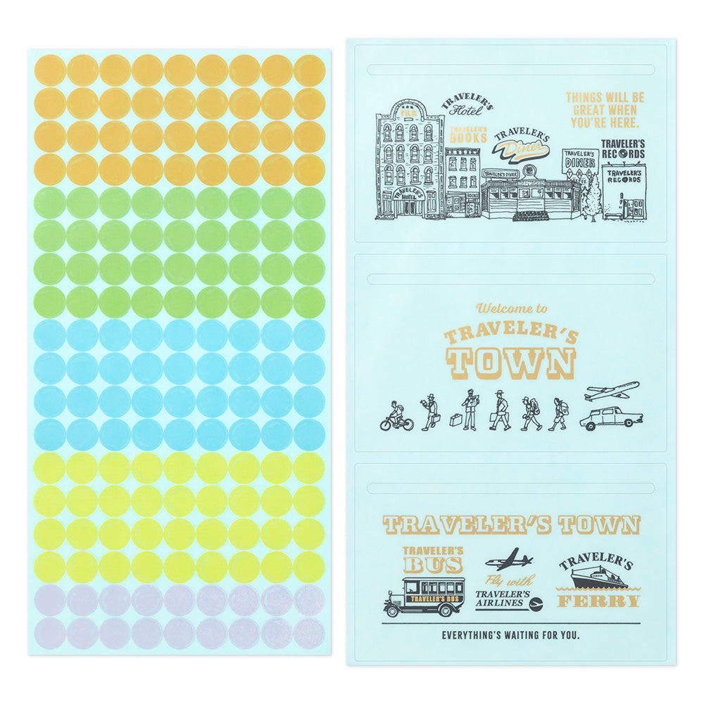 Traveler's Notebook 2024 Diary Customized Sticker set