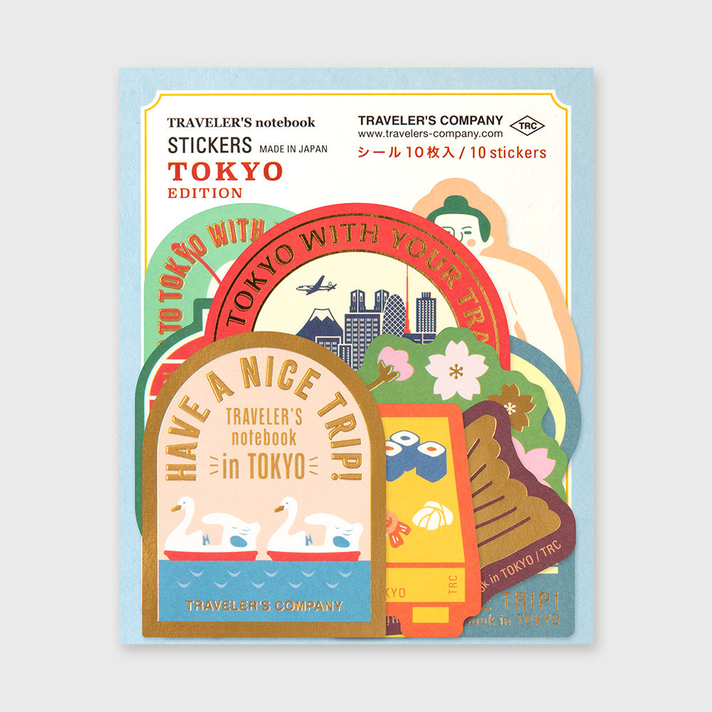 TRAVELER'S Company TRAVELER‘S notebook TOKYO EDITION STICKER SET TOKYO * Limited Edition TOKYO EDITION Collection by Traveler's Company