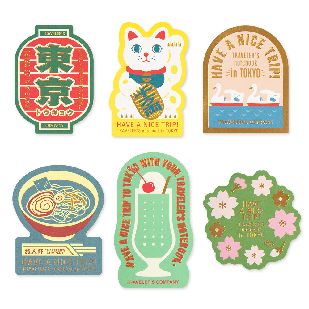 TRAVELER'S Company TRAVELER‘S notebook TOKYO EDITION STICKER SET TOKYO * Limited Edition TOKYO EDITION Collection by Traveler's Company