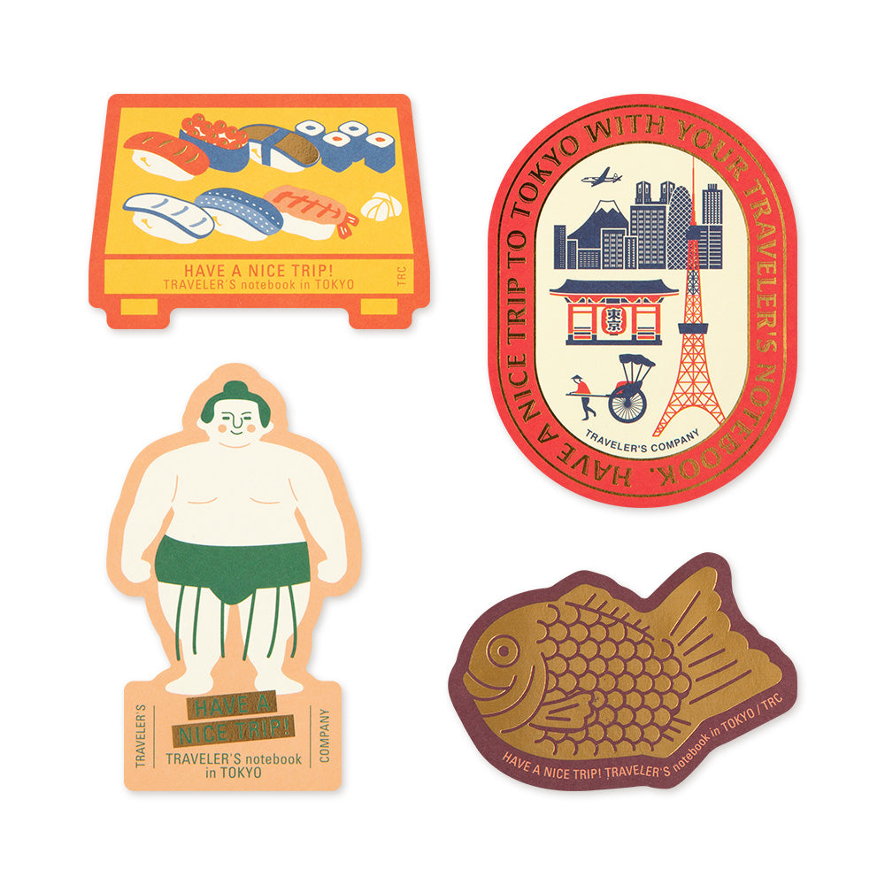 TRAVELER'S Company TRAVELER‘S notebook TOKYO EDITION STICKER SET TOKYO * Limited Edition TOKYO EDITION Collection by Traveler's Company