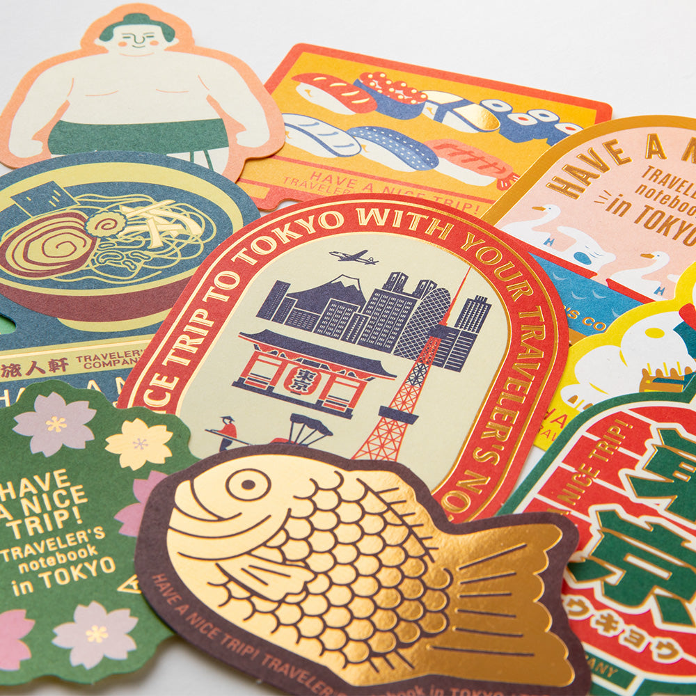 TRAVELER'S Company TRAVELER‘S notebook TOKYO EDITION STICKER SET TOKYO * Limited Edition TOKYO EDITION Collection by Traveler's Company