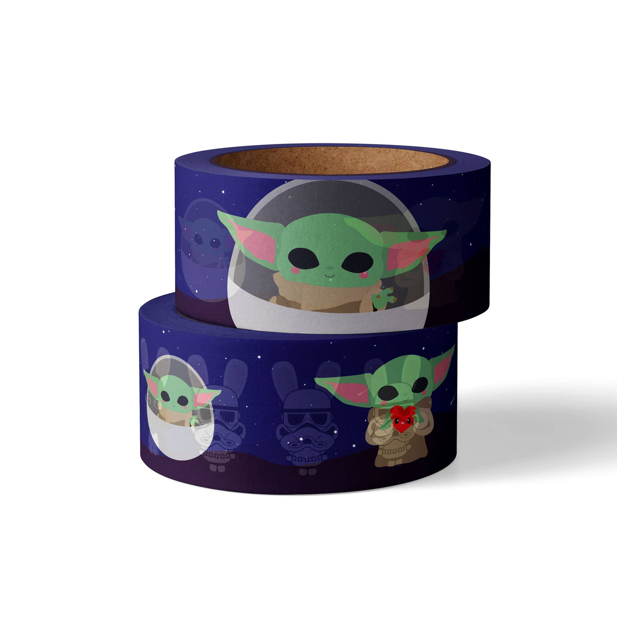 Washitape Baby Yoda Grogu