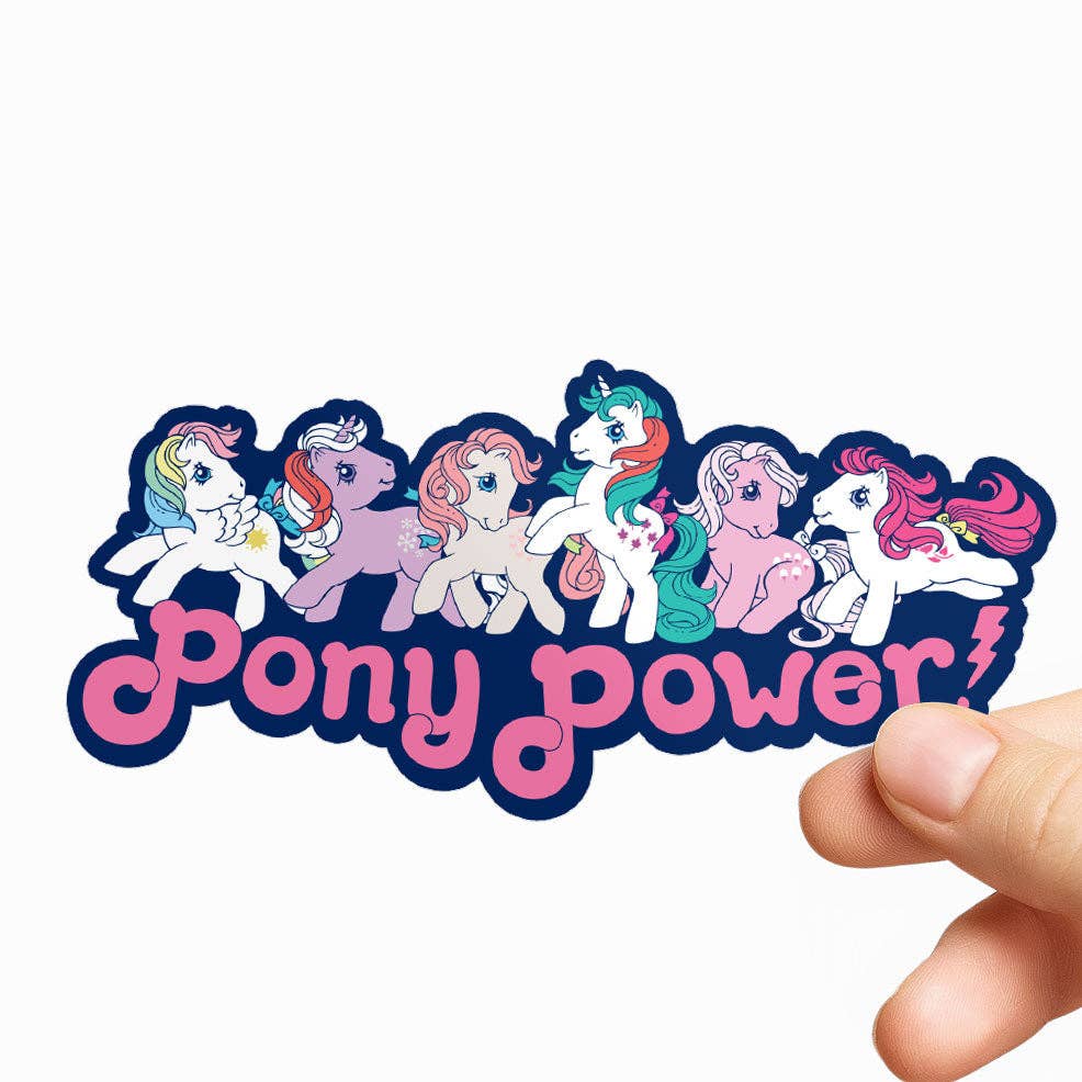 My Little Pony Vinyl Sticker Pony Power