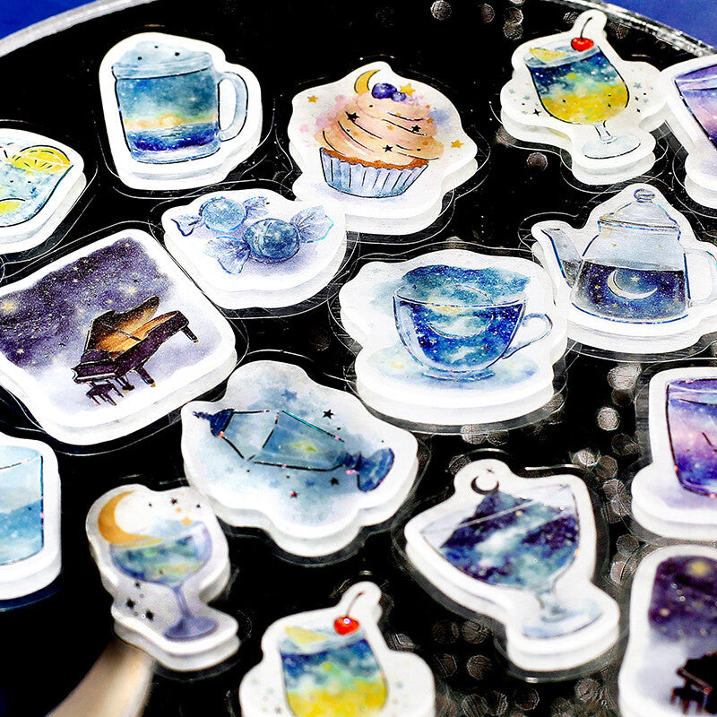 Planner Sticker Flakes Cafe a la Mode Deep Sea Stardust