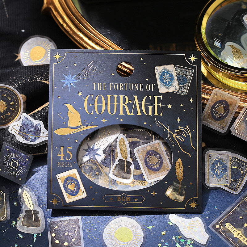 Planner Sticker Flakes The Fortune of Courage