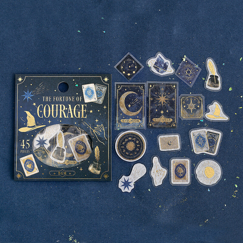 Planner Sticker Flakes The Fortune of Courage