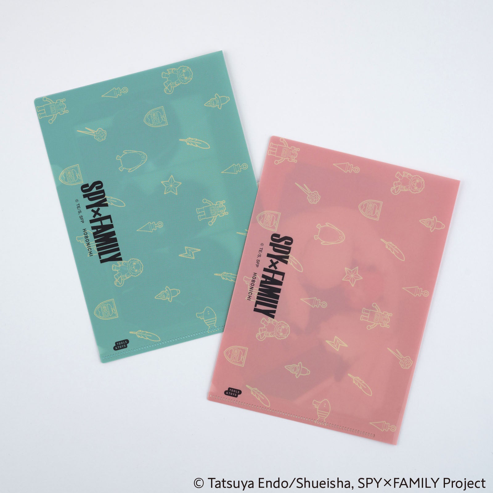 SPY x FAMILY: Hobonichi Clear Folder Set of 2 for A5 Size (SPY x FAMILY)