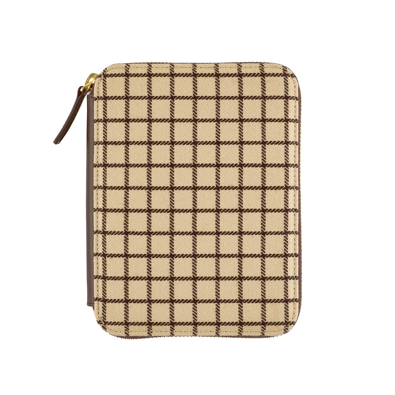 Taut Zipped (Café au Lait Plaid)  [A6] COVER