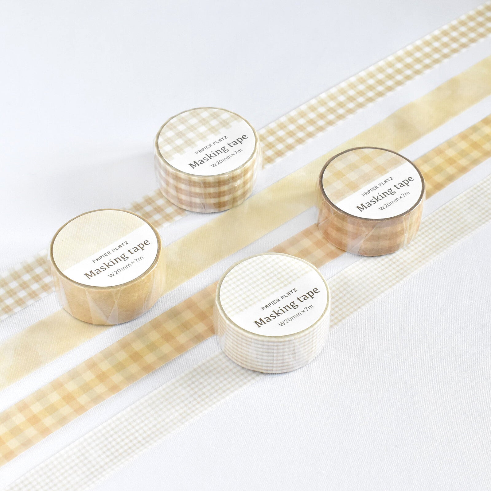 PAPIER GRAPHICS Washitape Camel Check